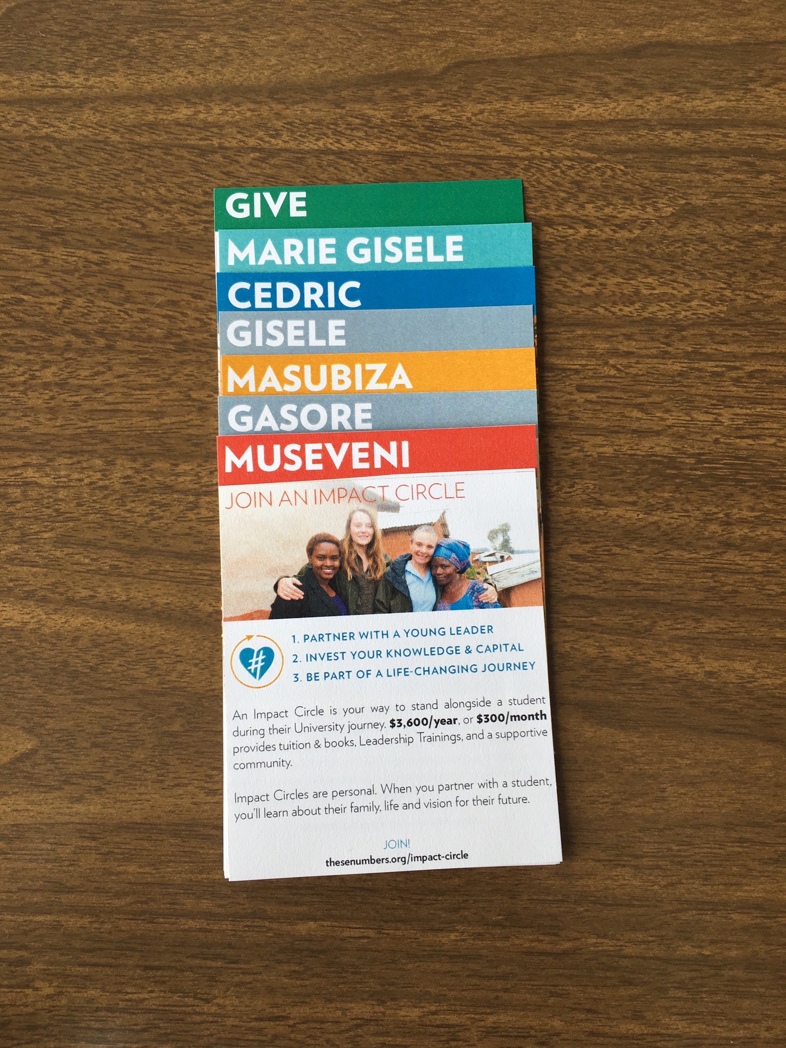Print campaign layout sample